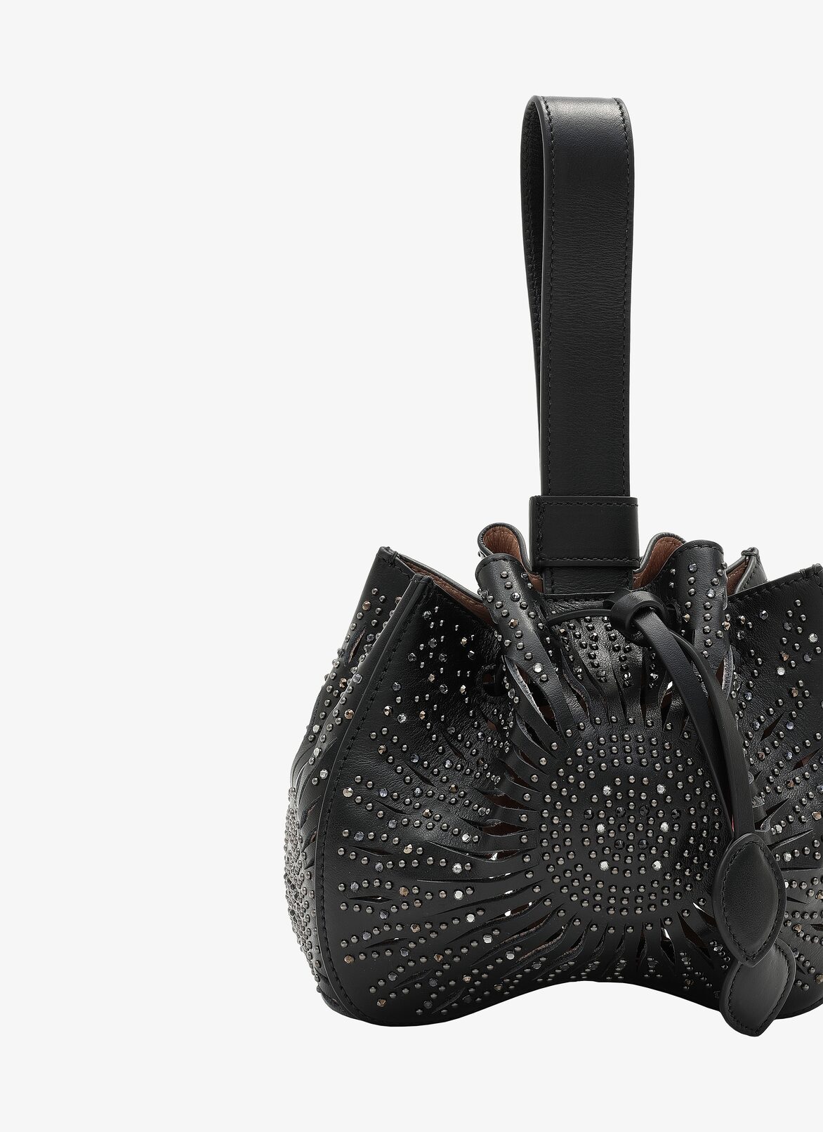 ROSEMARIE MINI TRESOR CERAMIQUE SW NOIR ALAÏA  ROSEMARIE MINI TRESOR CERAMIQUE SW NOIR NOIR